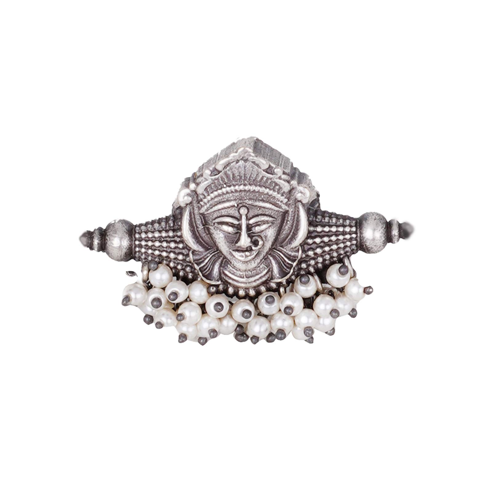 TEEJH Navika Tribal Silver Oxidised Ring For Women (B08XQWZ87P) Amazon Price History, Amazon Price Tracker
