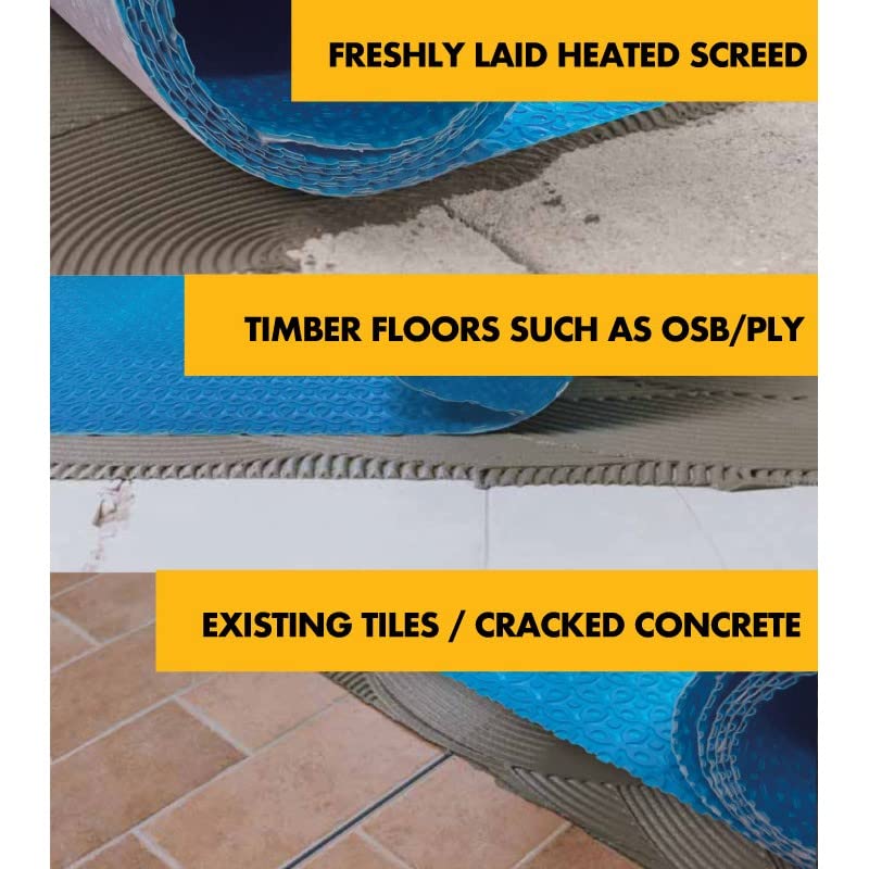Tile Backer Boards U2013 Decoupling Membrane For Newly Laid Floors 30m²
