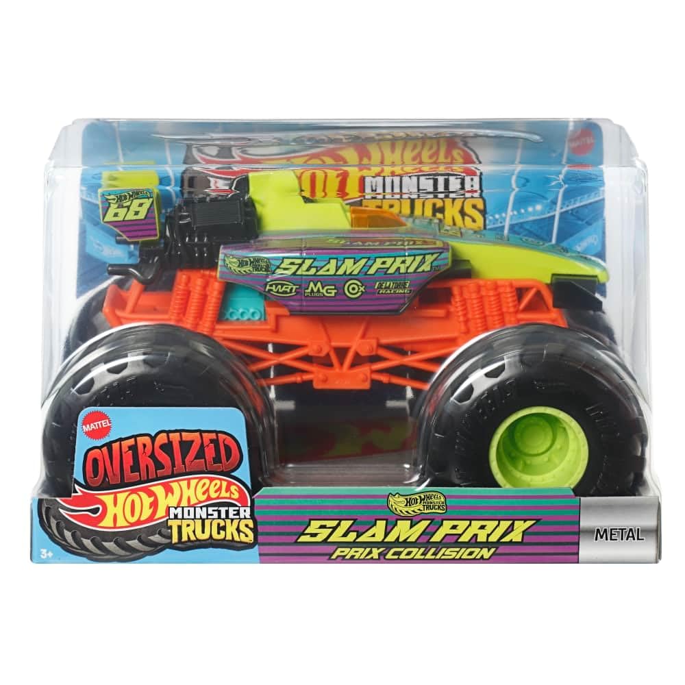 Hot Wheels Monster Trucks skala 1:24 samochód wyścigowy zabawka dla dzieci w wieku od 3 lat