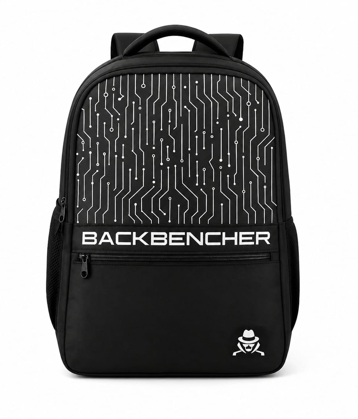 ASM Bags Laptop Backpack for Men & Women, Black, 25L, Water Resistant, 2 Main Compartments with Hidden Pockets-image-37