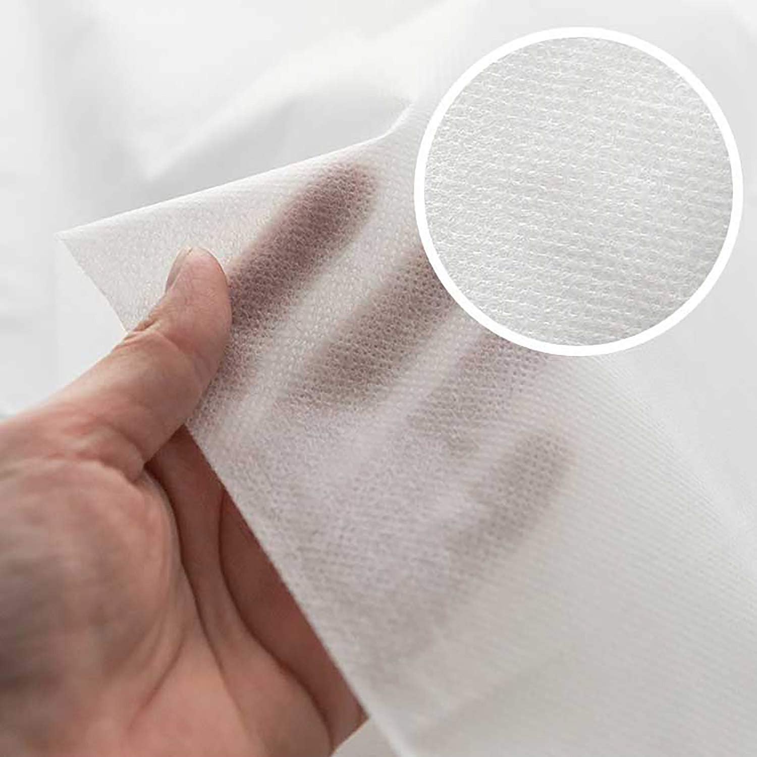 Disposable Nonwoven Fabric Filter by The Yard 40inch Wide DIY High Efficiency Filtering Made in Korea (White)