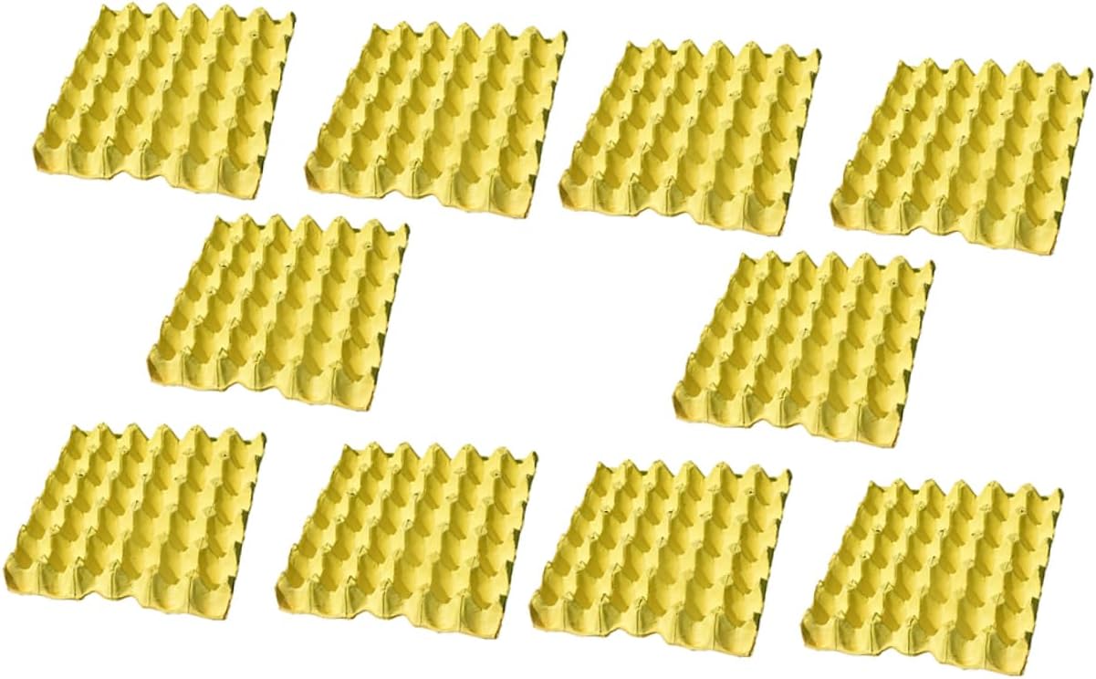 LIFKOME 10Pcs Egg Storage Racks for Refrigerator Durable Egg Organizers for Kitchen Use