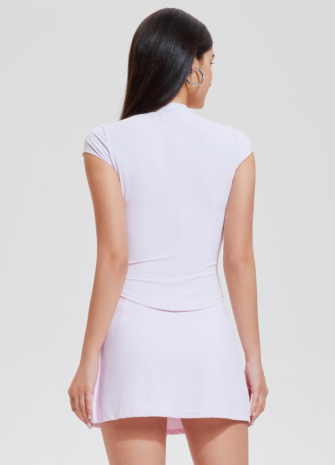 AFZ Tennis Skirt Sets Women 2 Piece Outfits Summer Vacation Athleisure Skort Set Dressy Matching Sweatsuits - Image 2