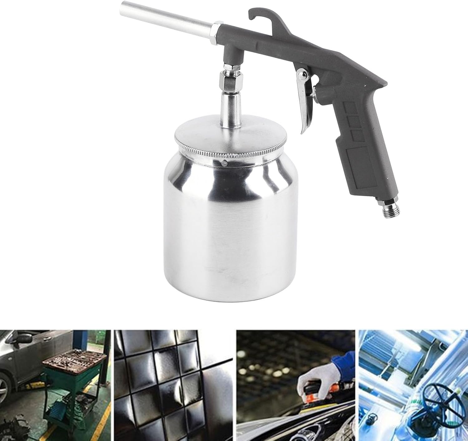 Sandblaster Air Sandblaster Sandblasting Tools Cleaning Kit Spray Cleaning Tool Sand Blaster Tool Kit for Indoor and Outdoor Coatings