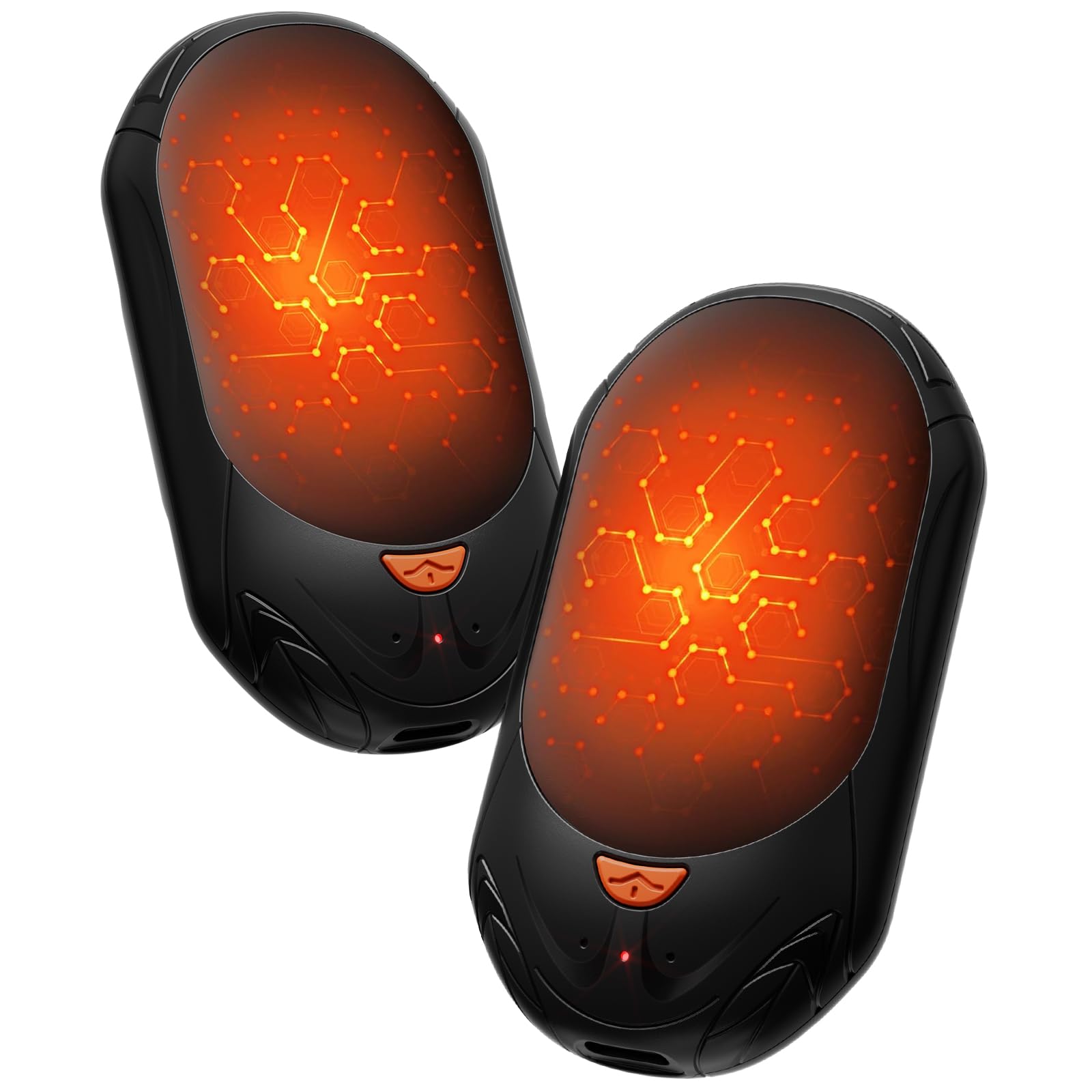 Hand Warmers Rechargeable 2 Pack, Portable Electric Hand Warmers, 1S Fast Heating to 136°F, Reusable Pocket Heater, Long-Lasting Heat, Winter Gifts for Men and Women, Golf, Camping & Hunting Essential