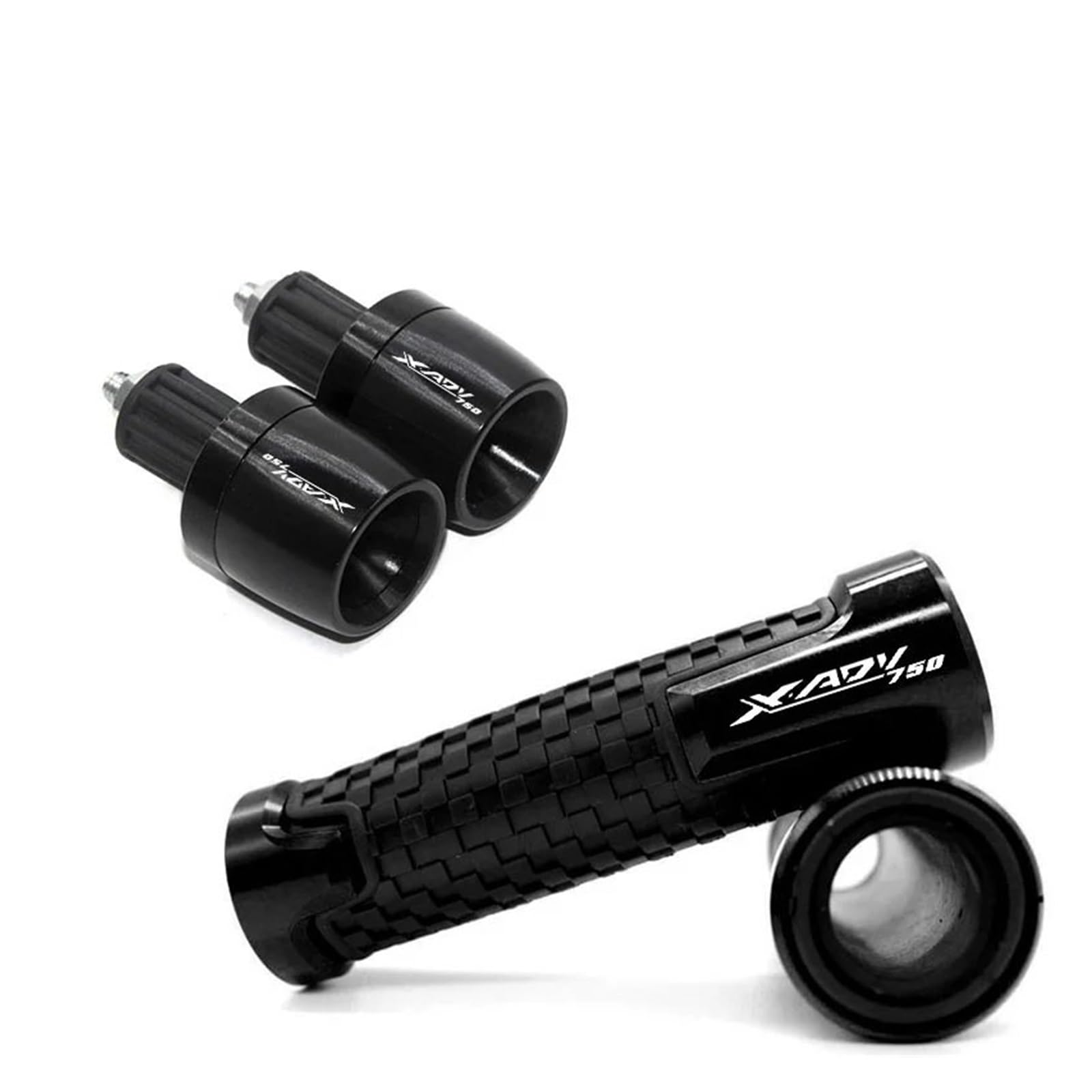 Manillar, puños, manijas y perillas de Motocicleta para XADV 750 X-ADV X ADV 750 XADV750 X-ADV750 Manillar De La Motocicleta Empuñaduras Manillar Tapa De Extremo(14)