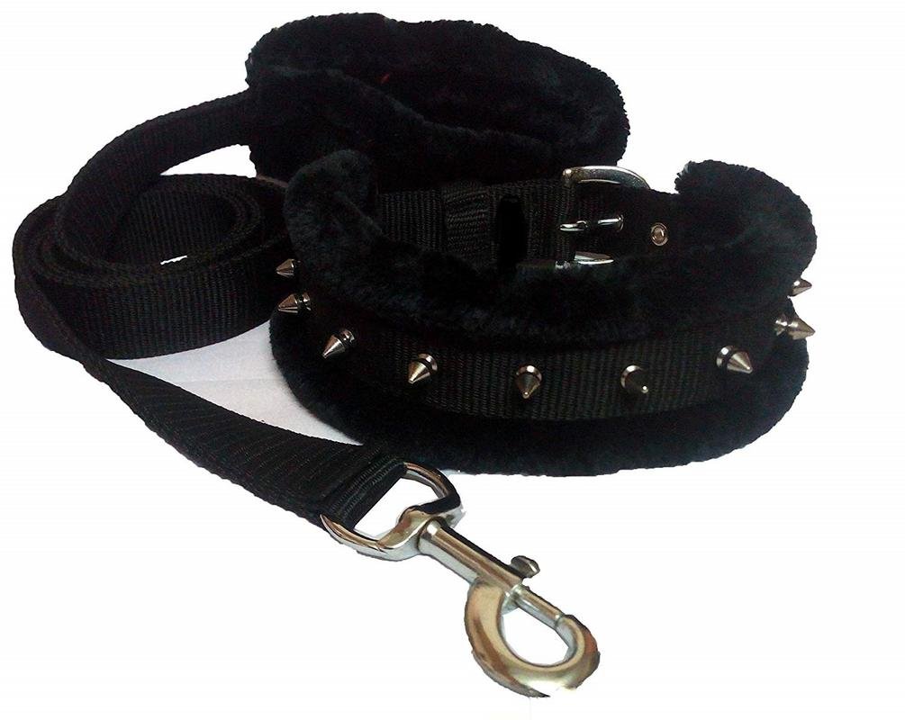 Skora Spike Dog Collar & Leash Black - Medium- 1 Inch (B07FJVG969) Amazon Price History, Amazon Price Tracker