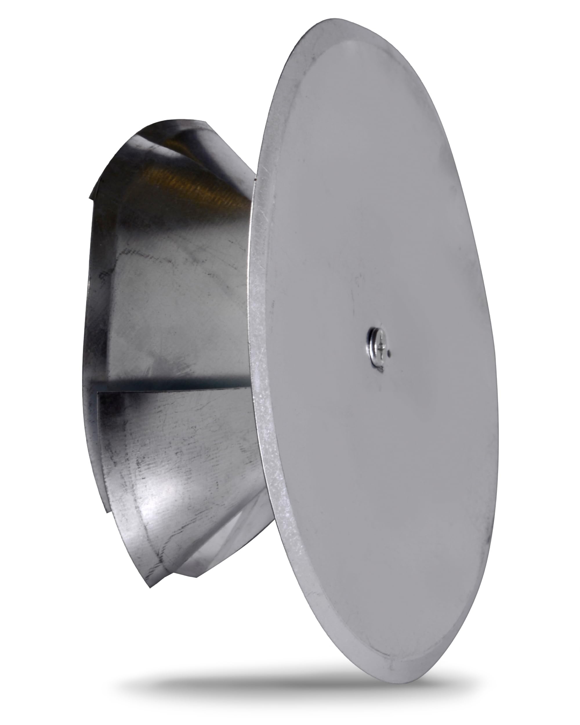 FIREFIX 2097/1 - Coperchio per foro del camino con imbuto con isolamento, regolabile fino a Ø 160 mm