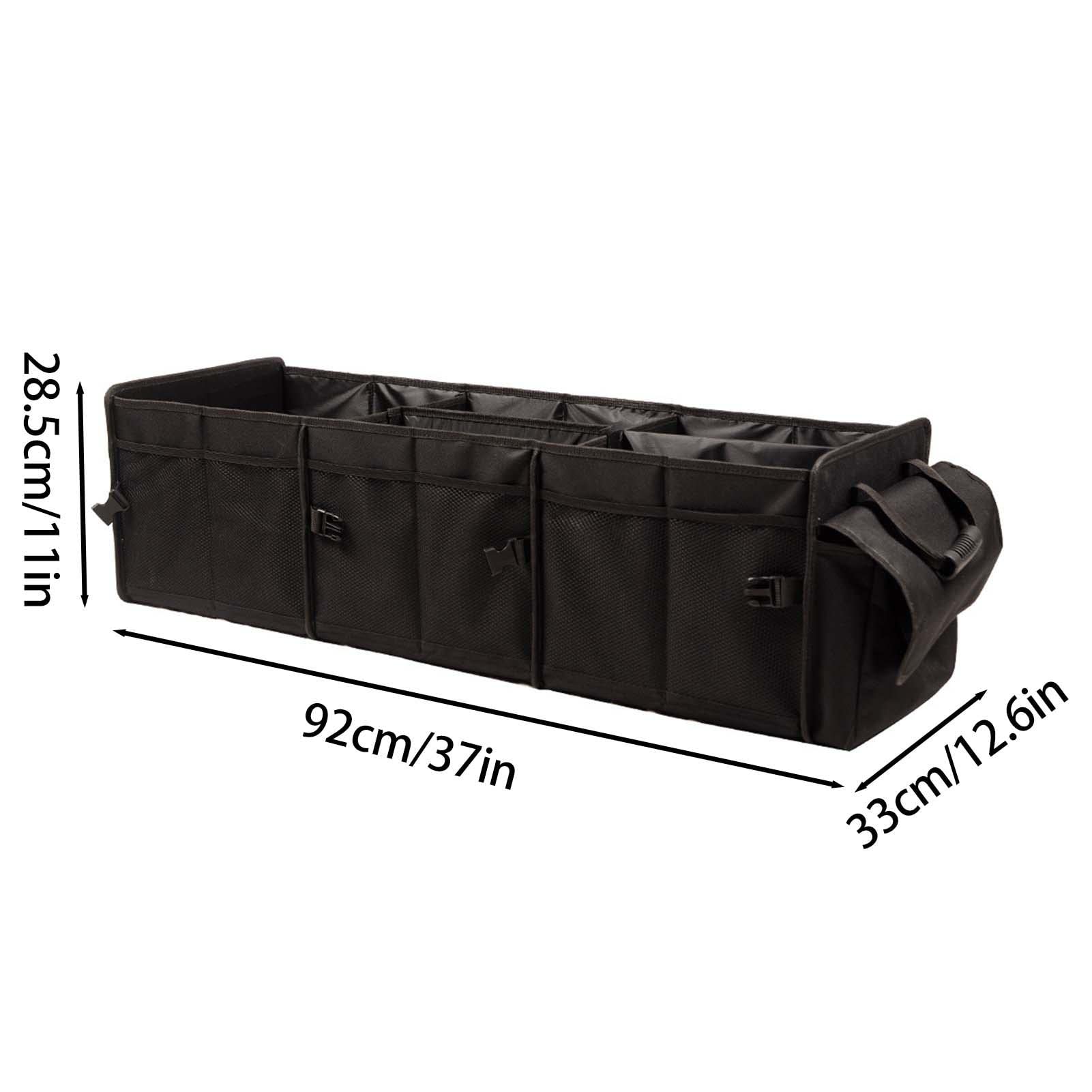 Organizer per bagagliaio per auto, organizer per bagagliaio per auto | Organizzatore di contenitori per camion isolato in tessuto Oxford impermeabile per