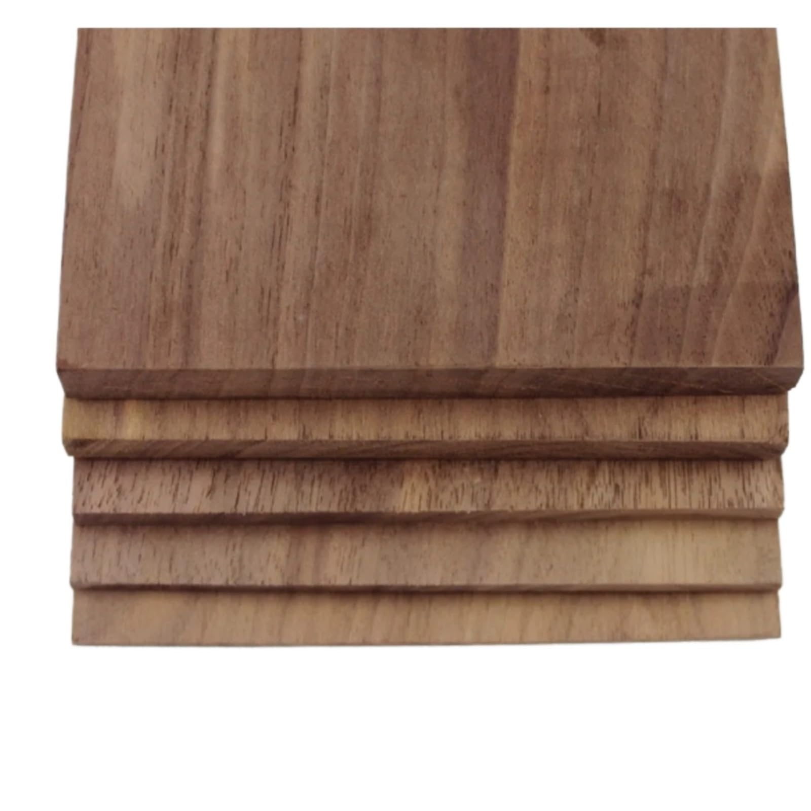 Rzemiosło drewniane, okleina z orzecha czarnego Ameryki Północnej 5 sztuk 200mm x 100mm, dla majsterkowiczów(3mm)
