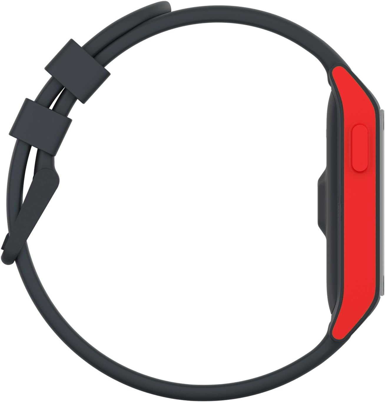 Pebble 2 + Heart Rate Smart Watch- Black/Flame