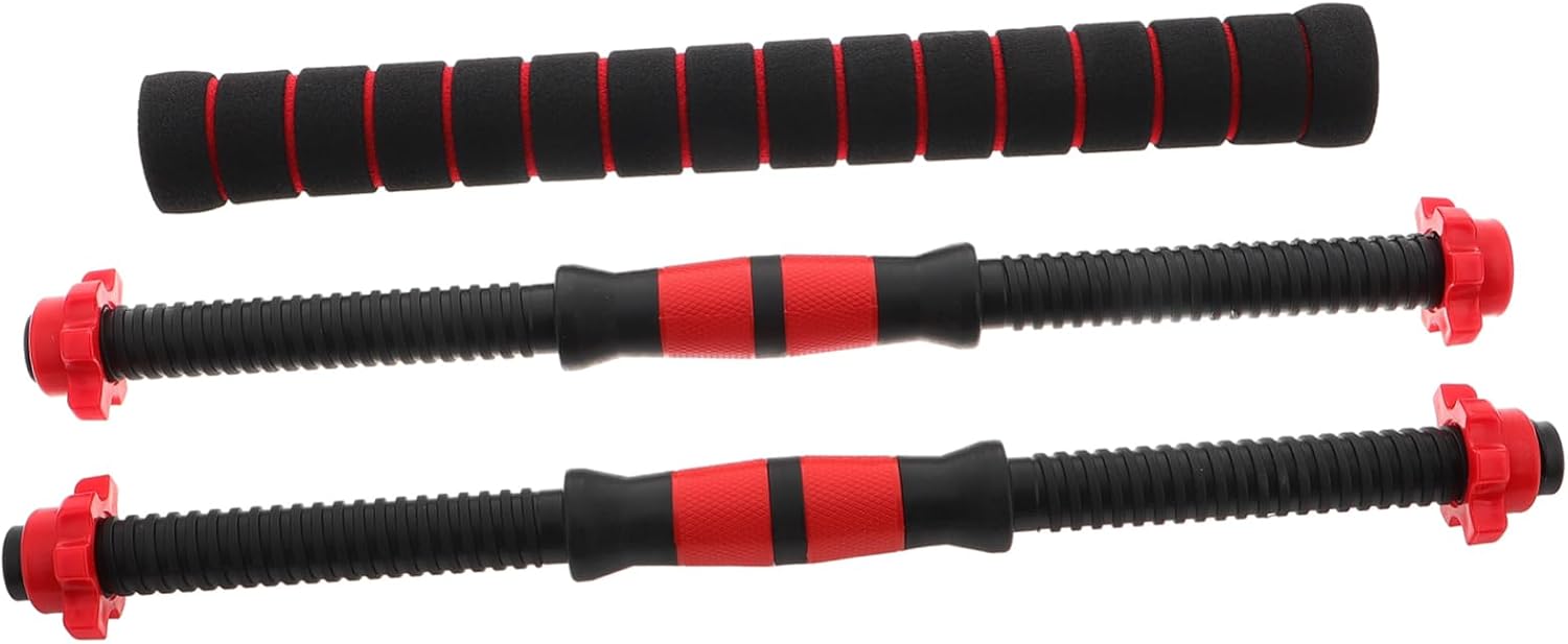 BESPORTBLE 1Set Dumbbell Bar Connector with Foam Grip for Strength Training Durable and Construction for Home Gym Equipment Portable Hand Weights Accessory