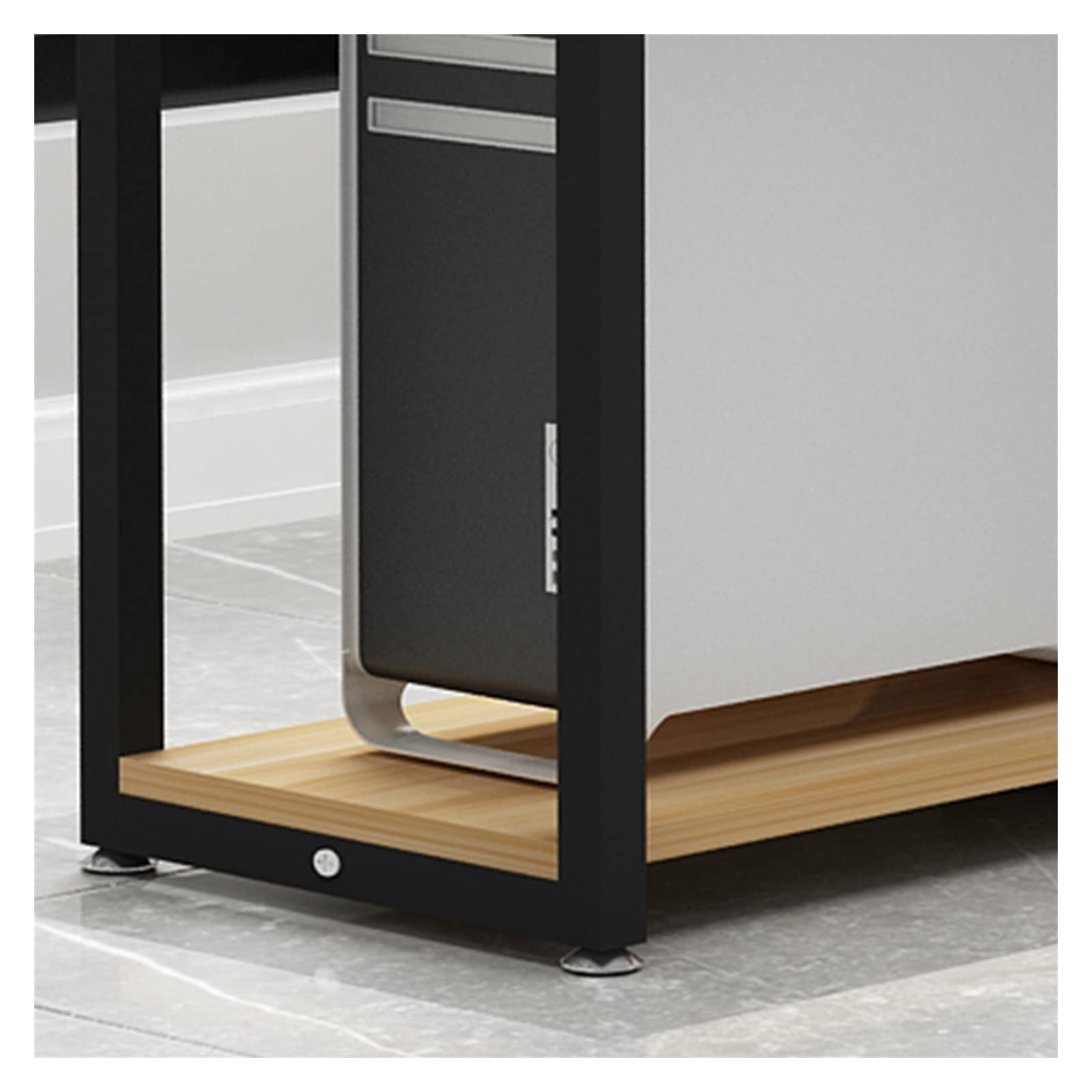Porta Stampante Stampante Desktop Stampante a 3 Strati Contabilità Multifunzione Standshelf STOCKSHOP Stand Desktop for Shelf Office Storage & Organizzazione Accessori Scrivania(D)