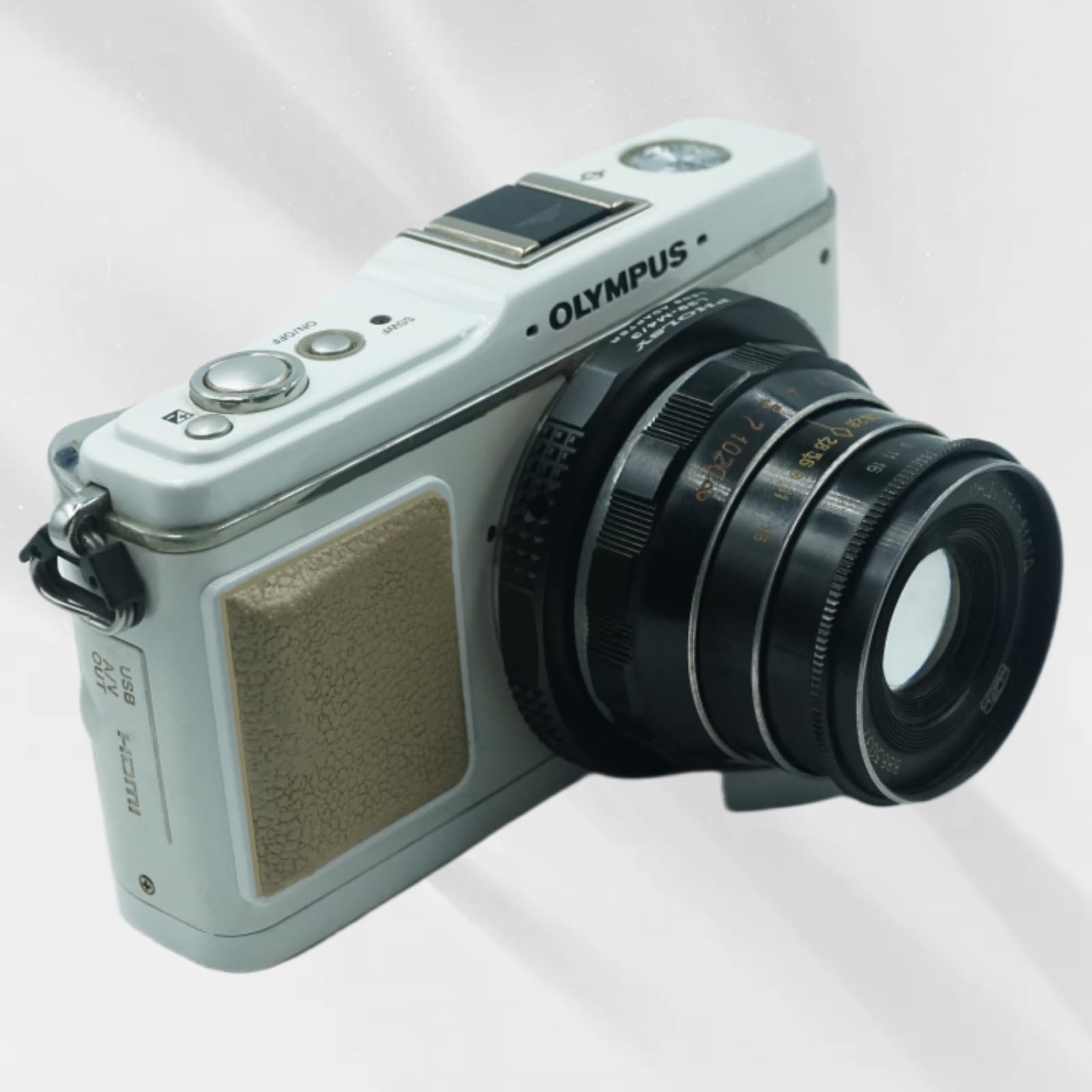 PHOLSY Bague d'adaptation L39 vers MFT pour Objectifs Leica M39 L39 LTM 39mm Mount sur Appareils Photo Boîtier Micro Four Thirds (M4/3 Micro 4/3) Mount Compatible avec Olympus Panasonic Lumix Caméras