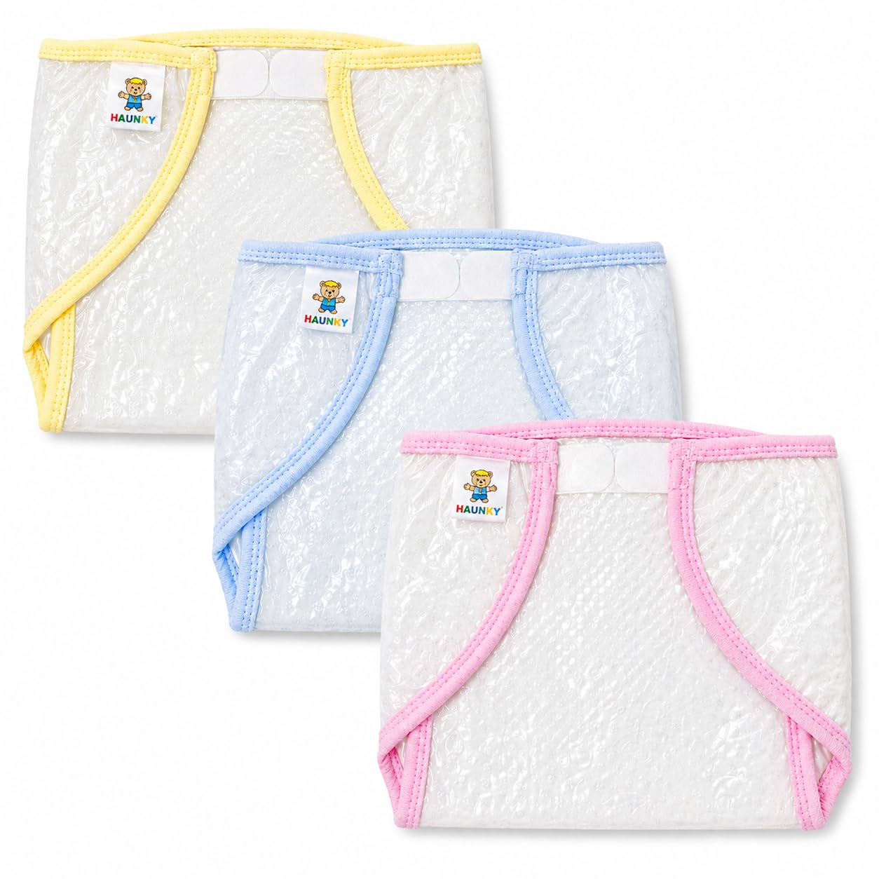 Reusable PVC Washable Diaper with Outer Plastic Layer for Babies (PLAIN, 6 Months-9 Months)-image-7