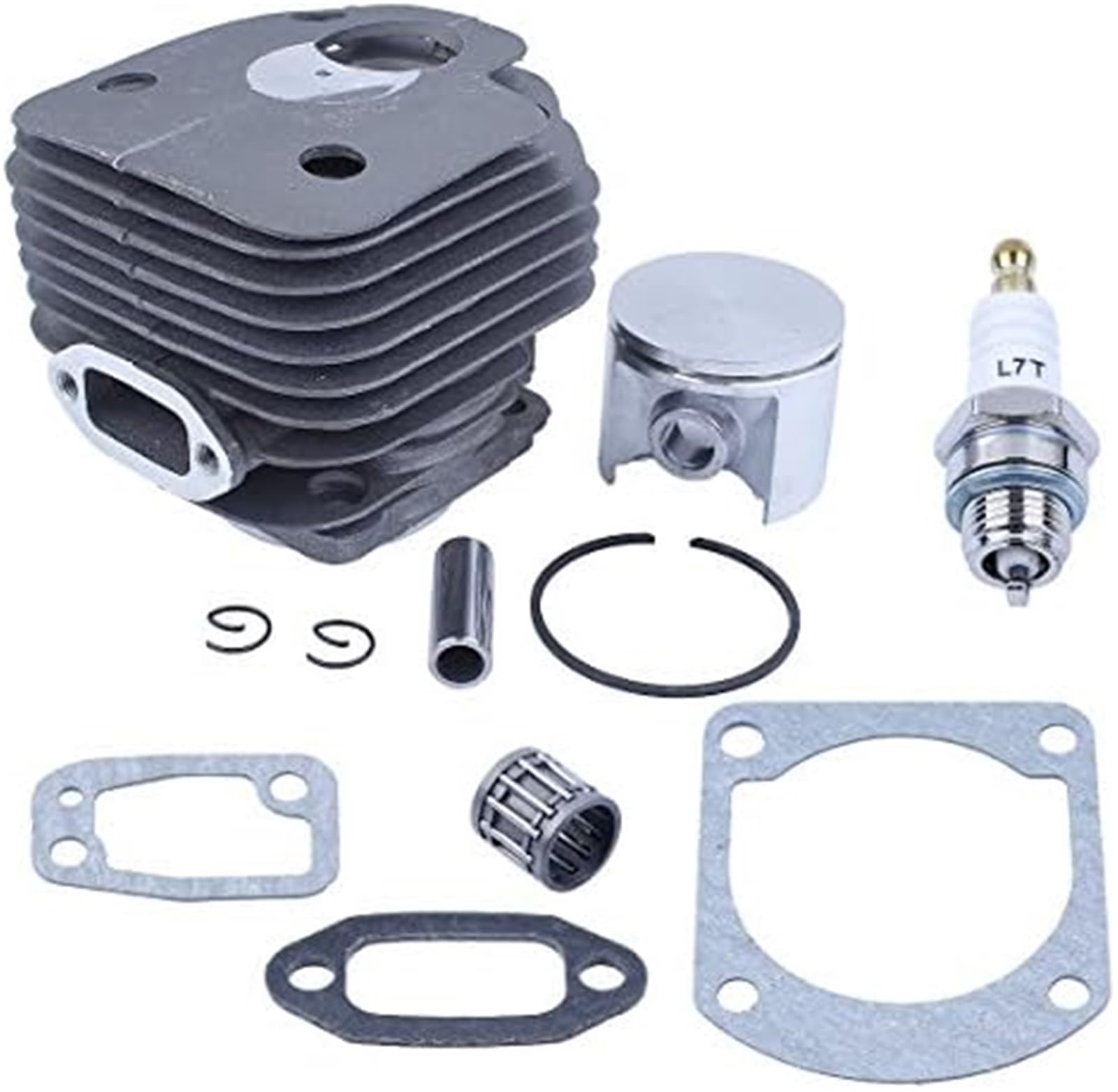 Kit guarnizione candela cuscinetto a rulli cilindro pistone 50MM, for Husqvarna, 268 268K 268XP parti motosega candela di accensione per macchine da giardino