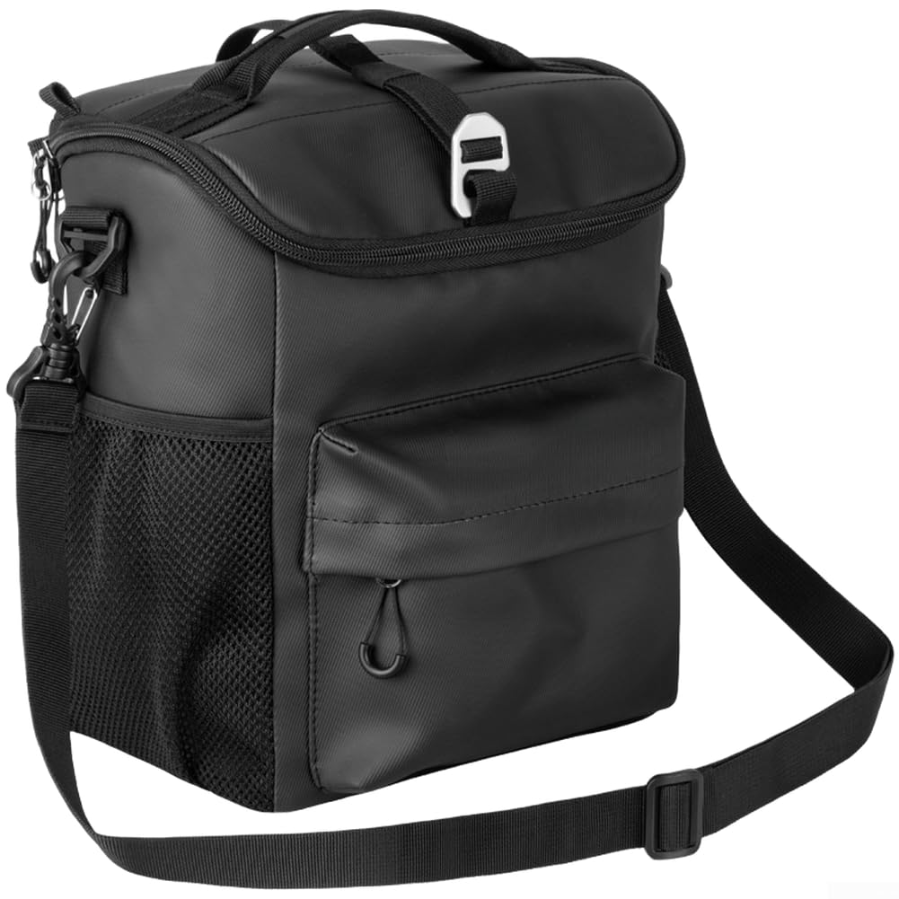 Bolsa frontal plegable impermeable para bicicleta, 12 L, múltiples