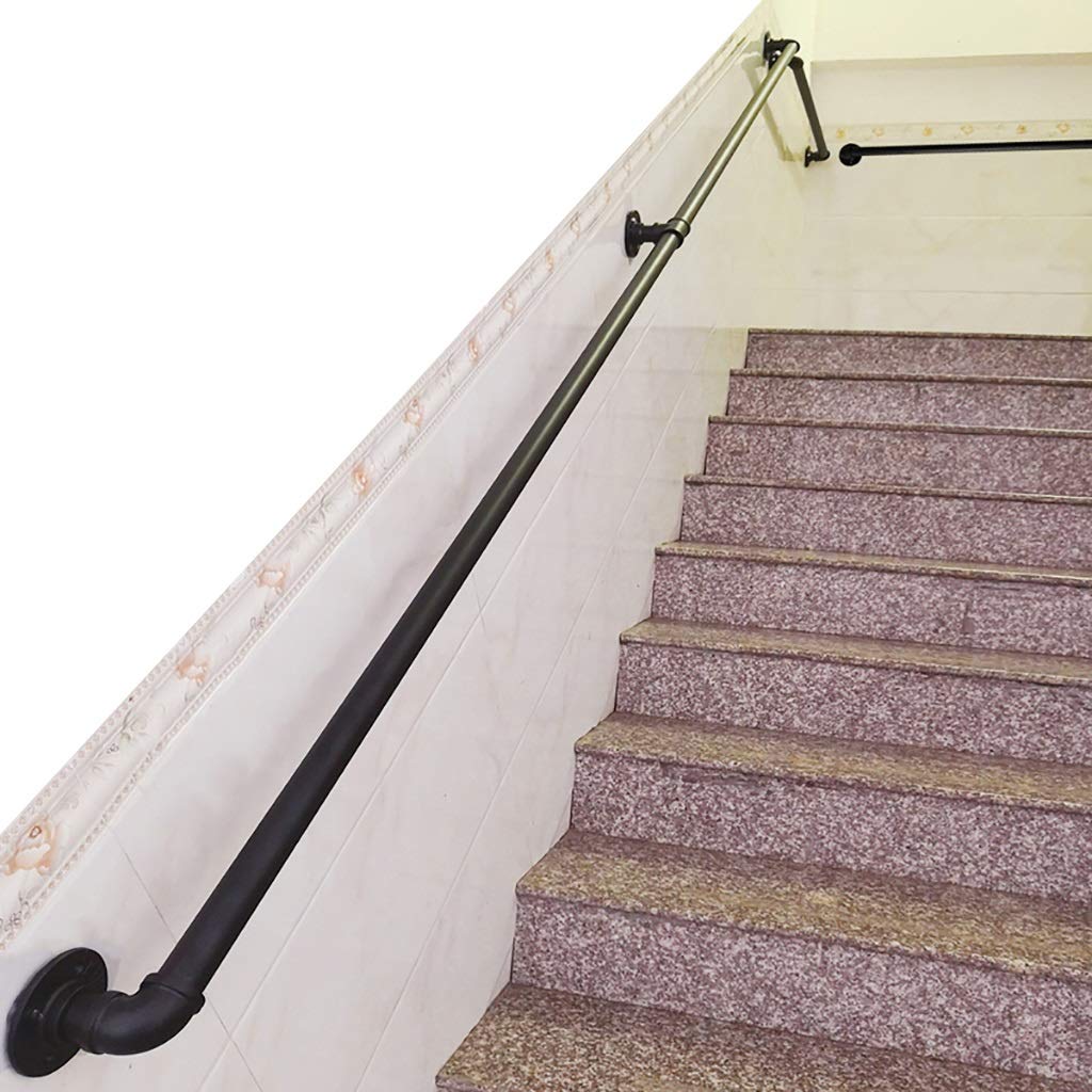 Kit de main courante en fer pour marche d'escalier et loft de 1ft-20ft