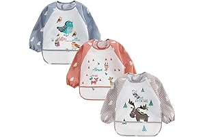 3 Pack Art Smocks for Toddlers
