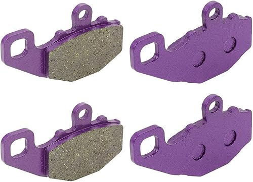 Miniatura 3 de SCITOO FA192 Pastillas de freno para pastillas de freno traseras Kawasaki ER-6N 2009-2010 de fibra de carbono