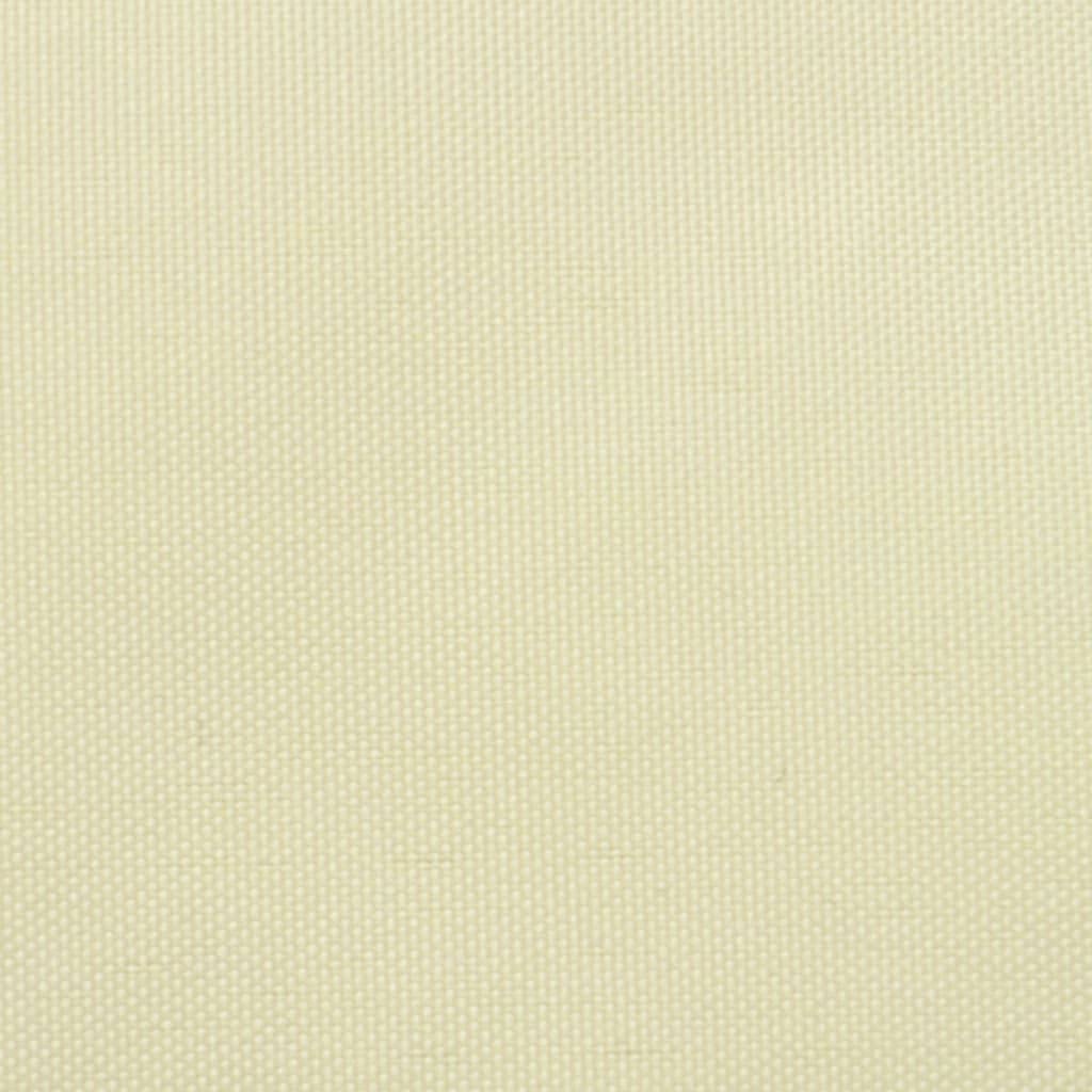 Brise-vue Pour Balcon En Tissu Oxford - 90x600 Cm - Crème - Imperméable Et Résistant Au Vent
