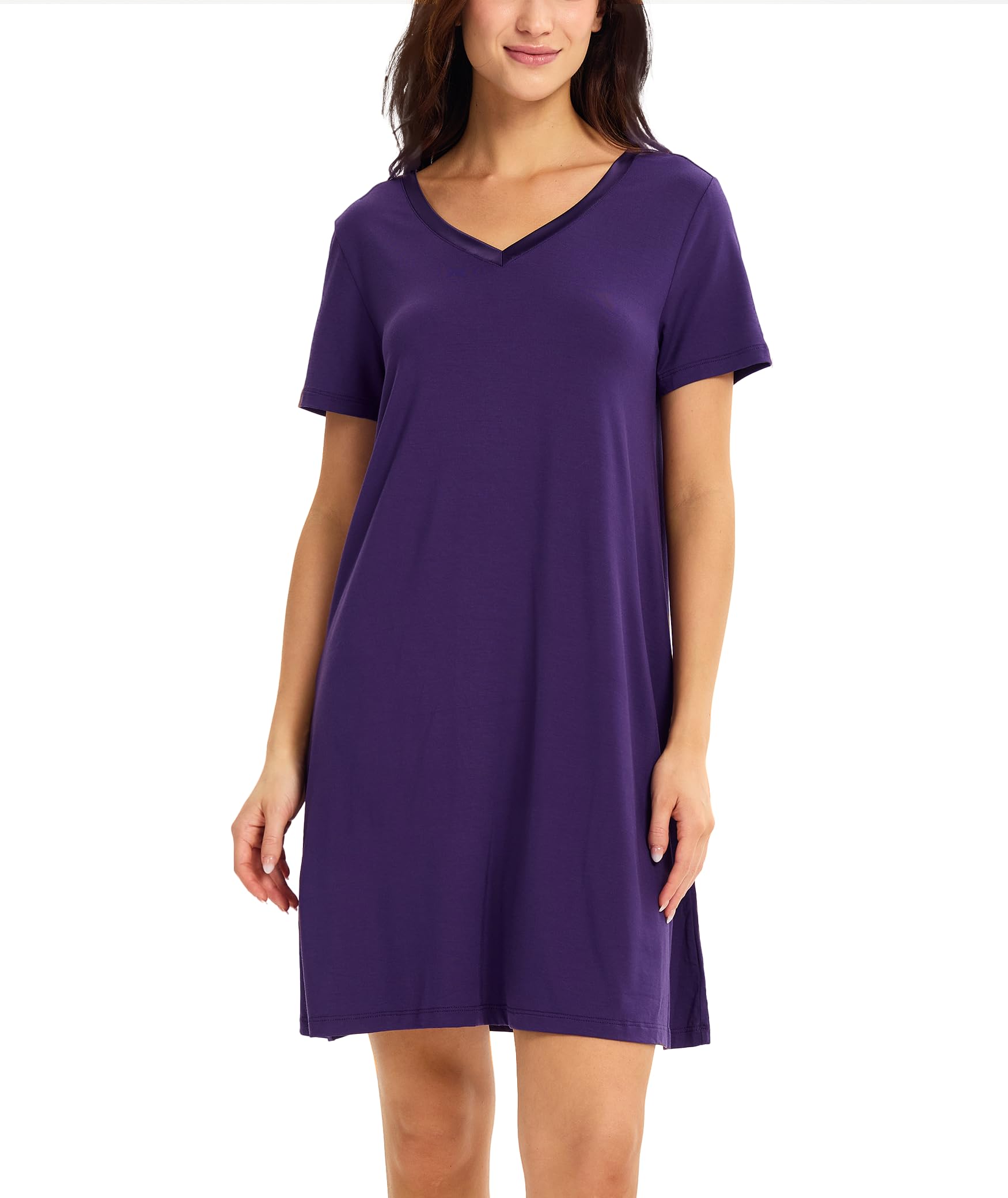 GYS Cooling Bamboo Viscose Nightgowns for Women