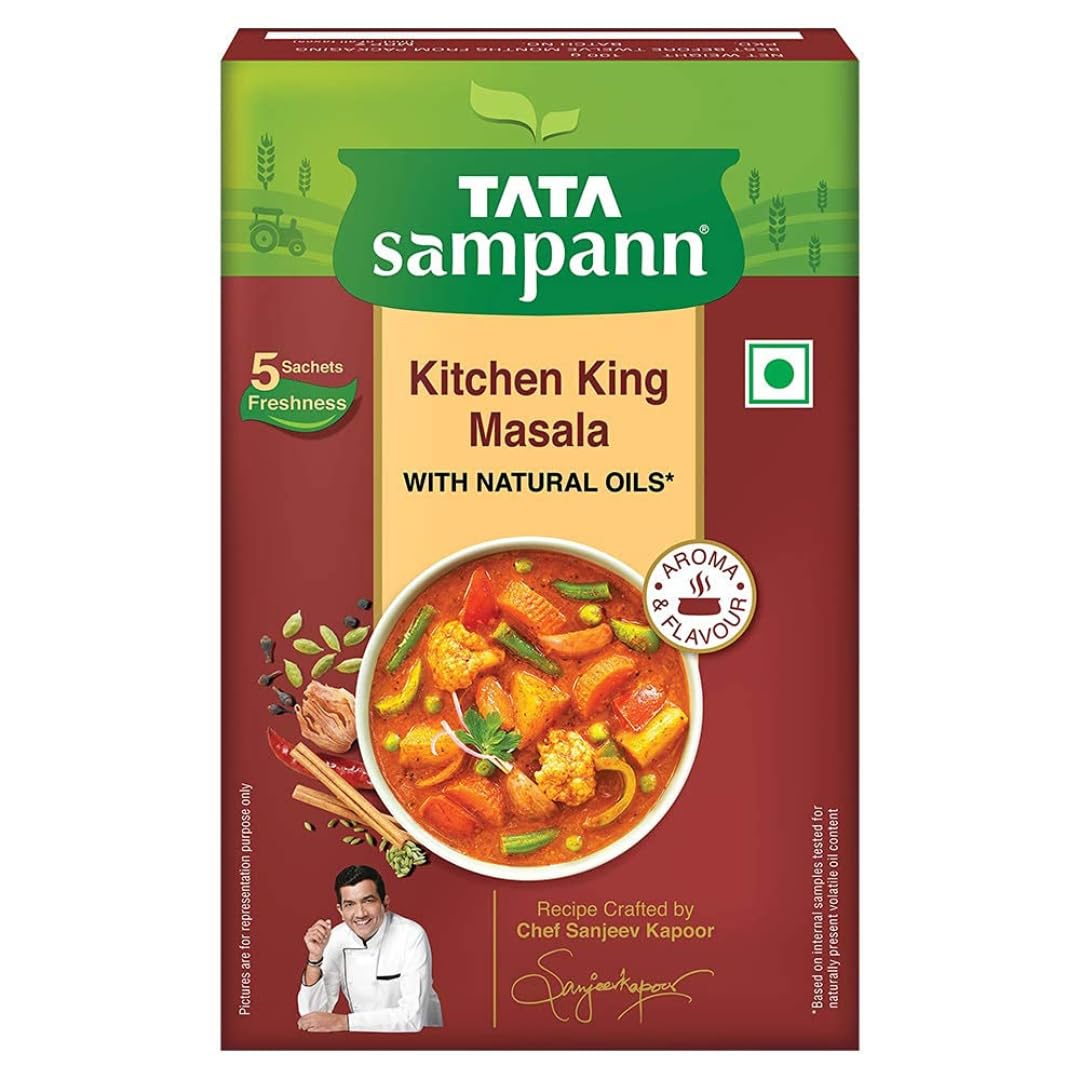 Tata Sampann Pure Indian Spices Kitchen King Masala 100g