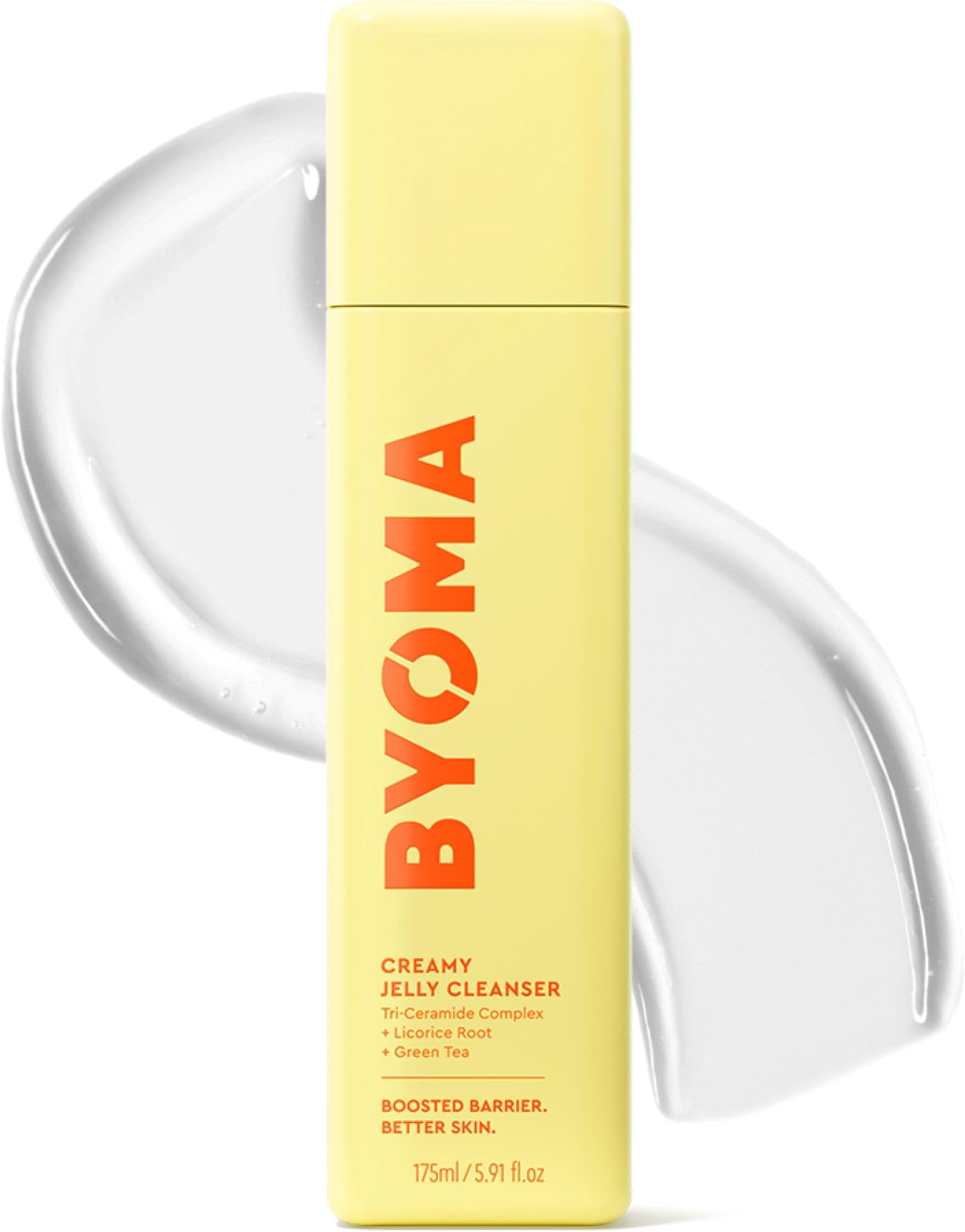 Creamy Jelly Cleanser (175ml) Hydrating Facial Cleanser for Skin Barrier Repair -Tri-Ceramide Face Wash for All Skin Types - Gently Removes Makeup and Excess Oil