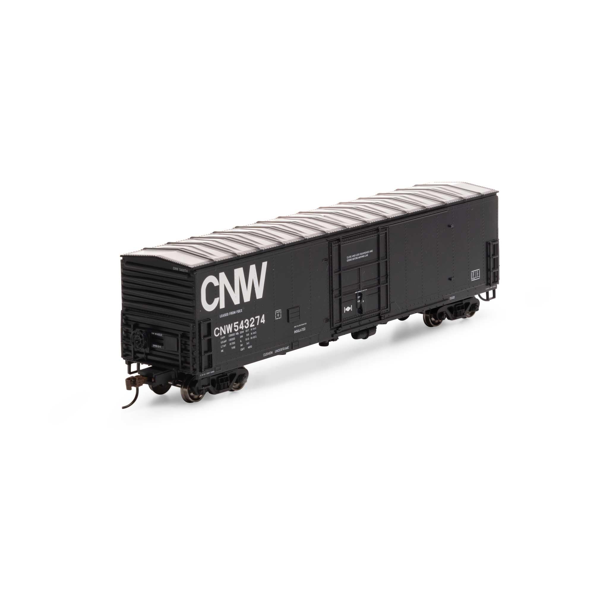 Athearn HO 50' Superior Plug Box C&NW #543274 ATH70749 HO Rolling Stock