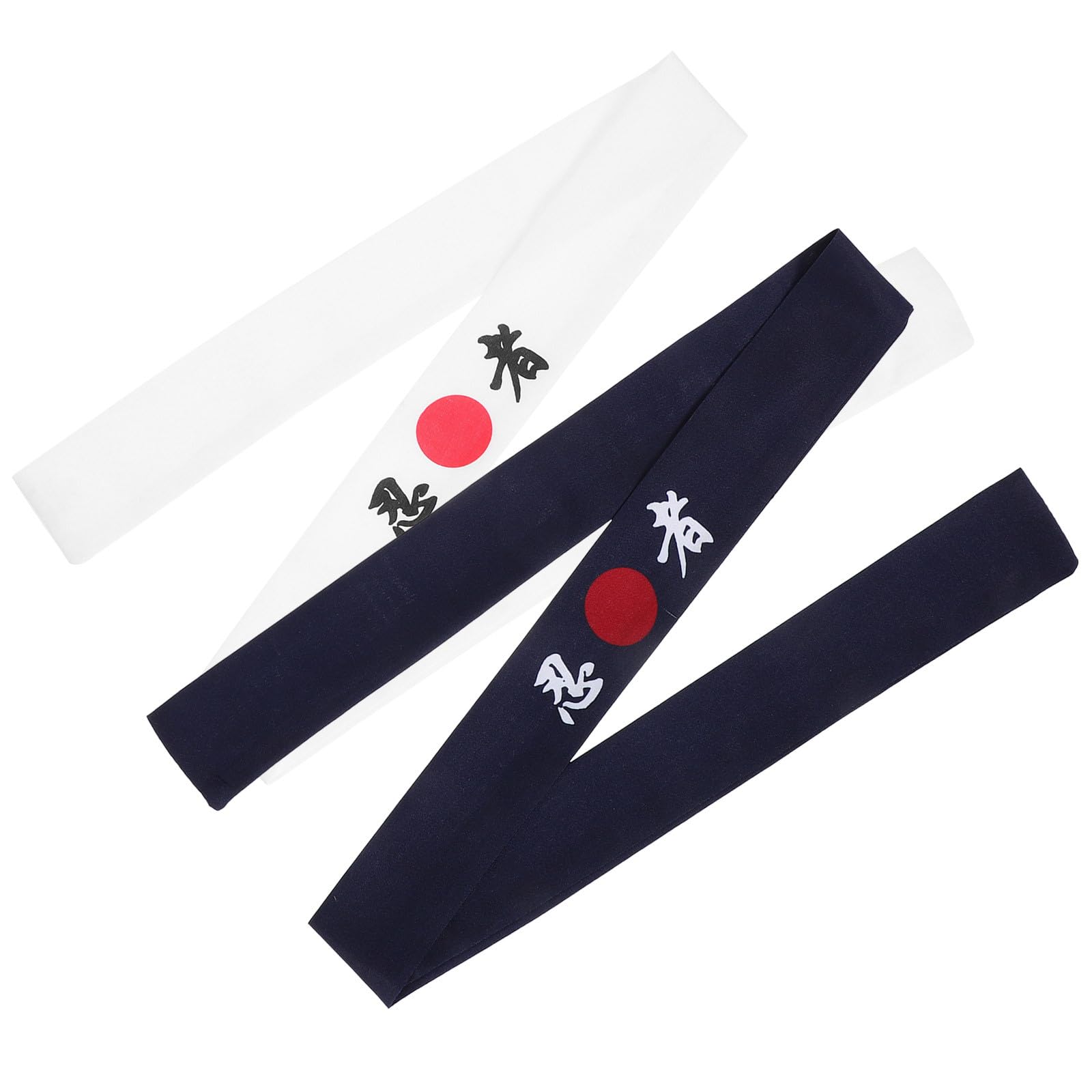 Diadema japonesa ninja ULTECHNOVO ajustable de 2 piezas para chef y karate 8