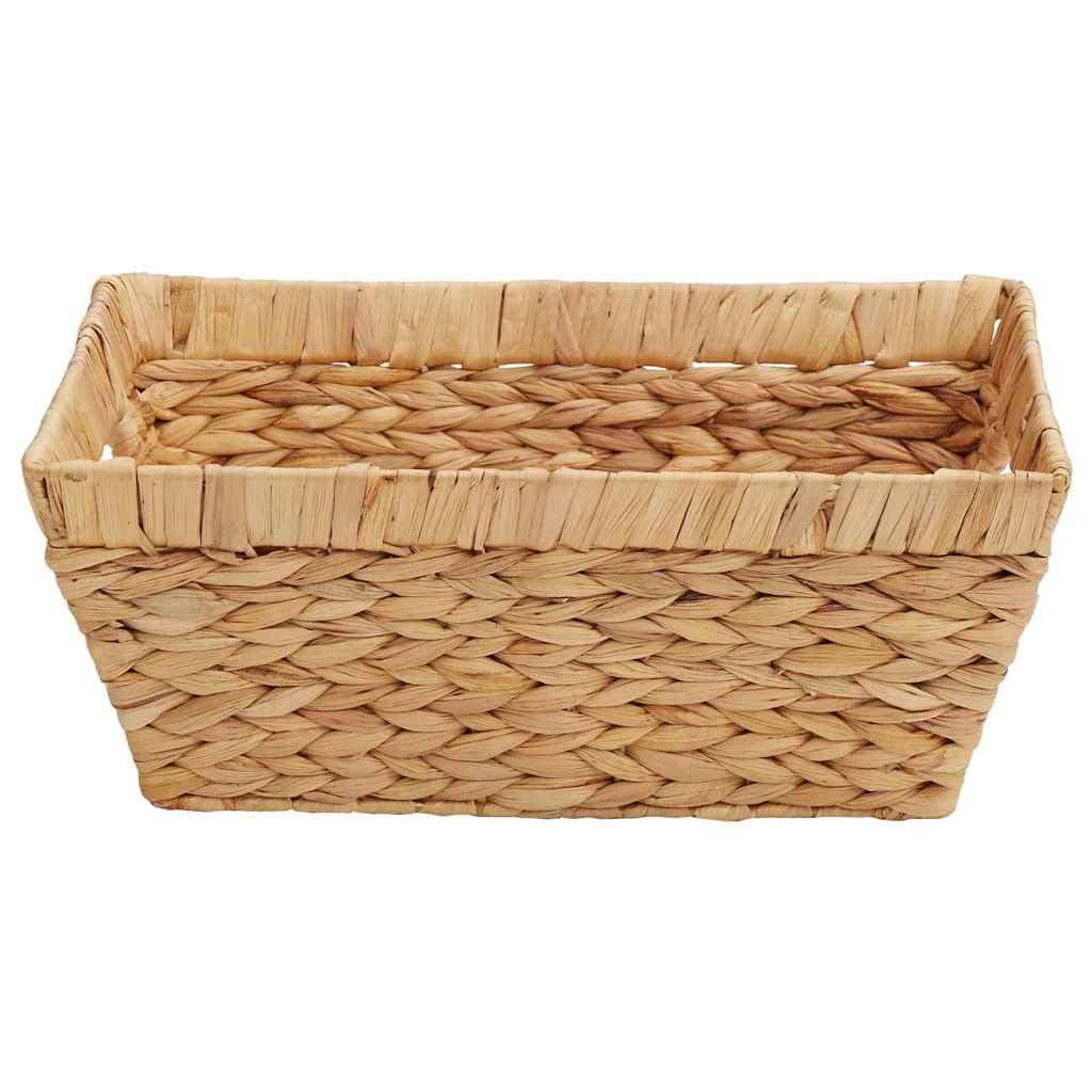 Cestas de almacenamiento 2 piezas naturales 38 x 28 x 15 cm