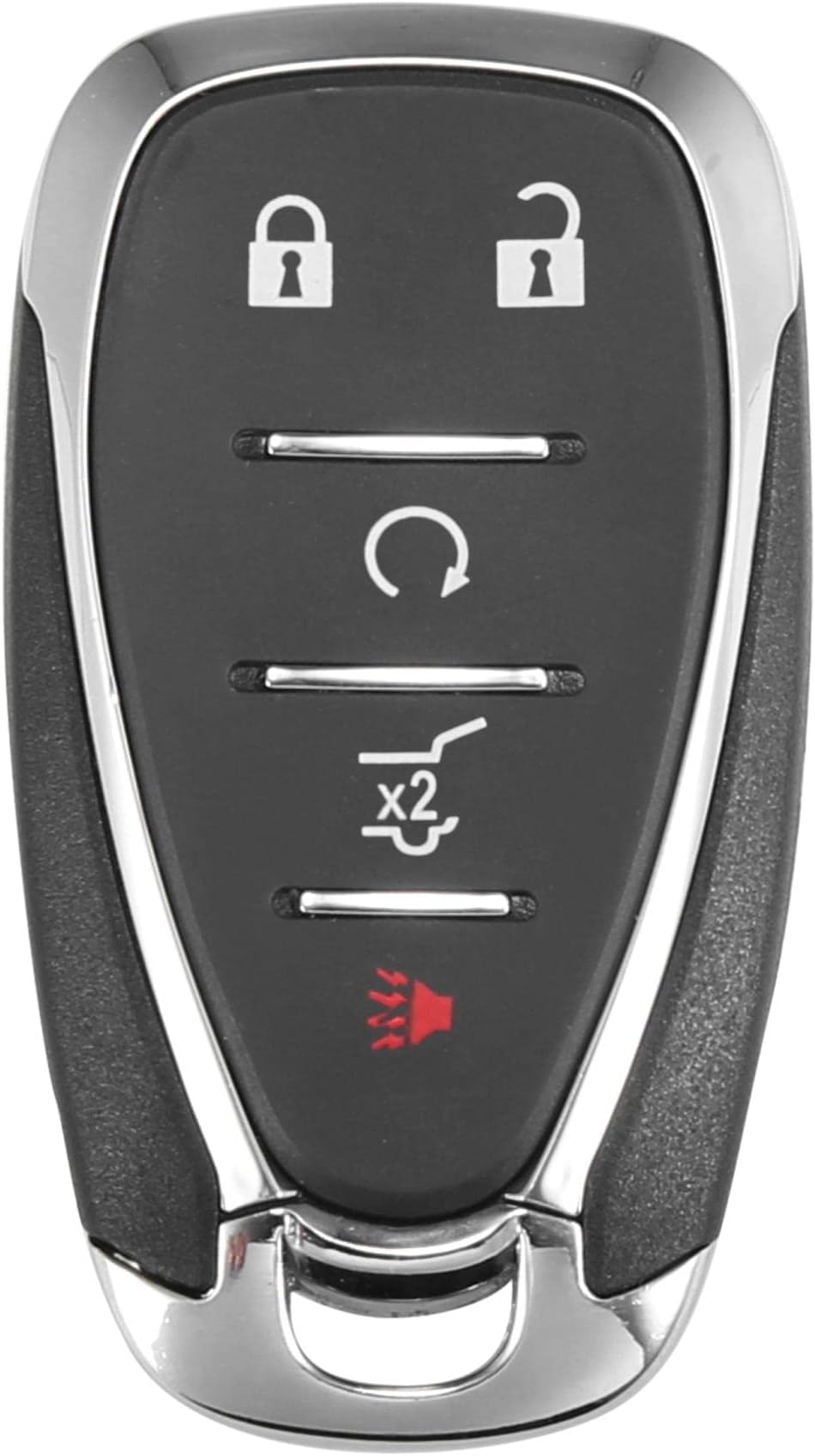 X AUTOHAUX 5 Button SUV Keyless Entry Remote Control Replacement Key Fob Proximity Smart Fob HYQ4EA for Chevrolet Traverse 2018-2020 433MHz 46 Chip