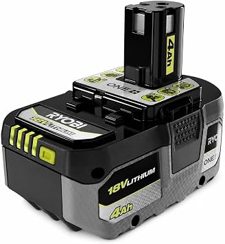 TTI Ryobi PBP004 ONE+ High Performance 18 Volts Lithium-Ion 4.0 Ah Battery