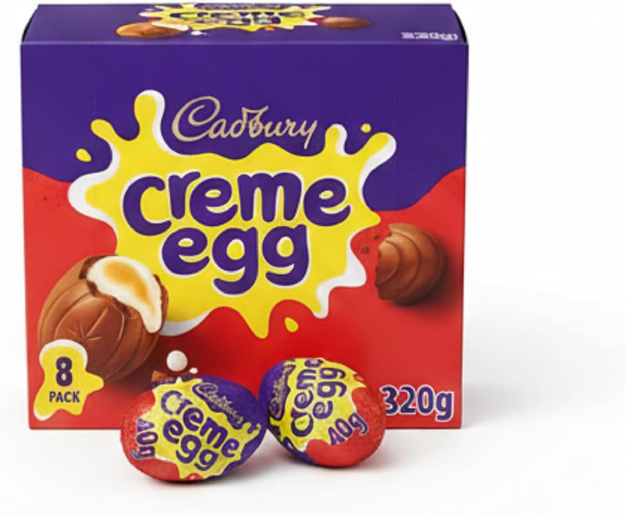 Cadbury Creme Eggs Chocolate 8 pk 320g