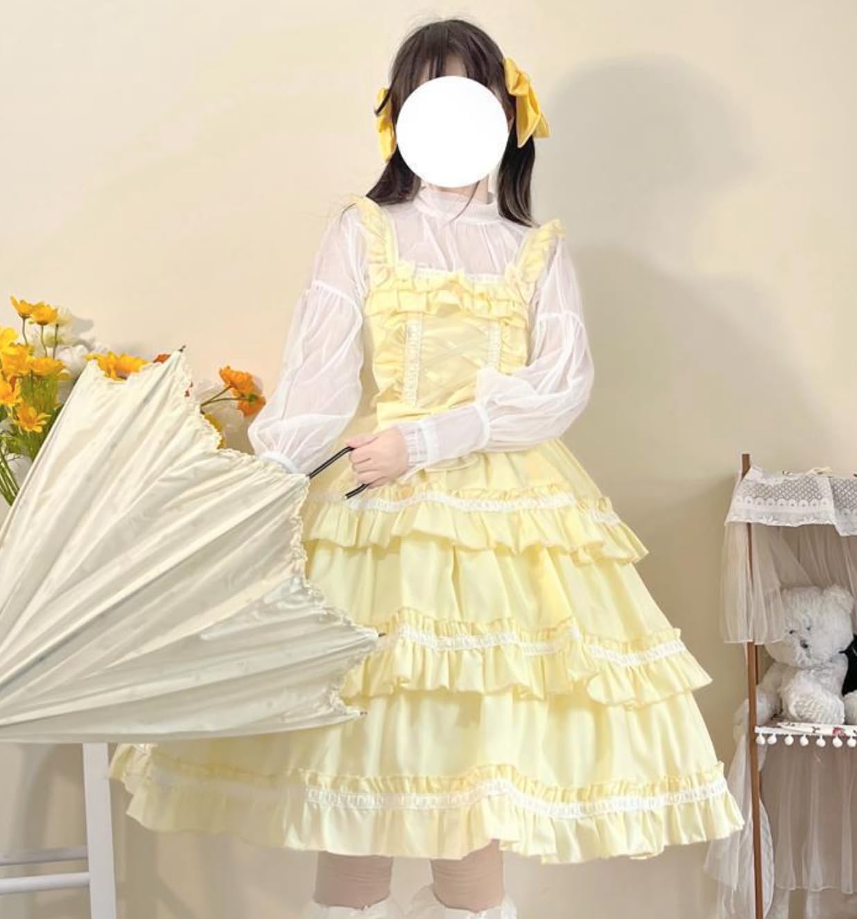 Amazon | [Lady Lazy] [レディレイジー] ロリータ JSK フリル