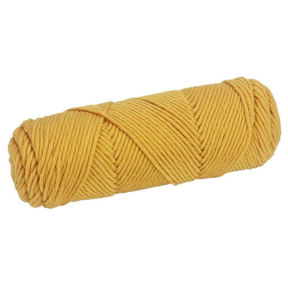 Hilo para ganchillo 5 piezas de hilo algodón 17,63 oz/500 g, grueso estambre ligero(Color12)