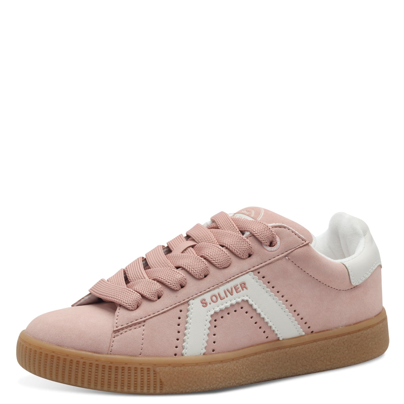 s.Oliver Women Damen Sneaker Low 5-23633-44, Rose, 41