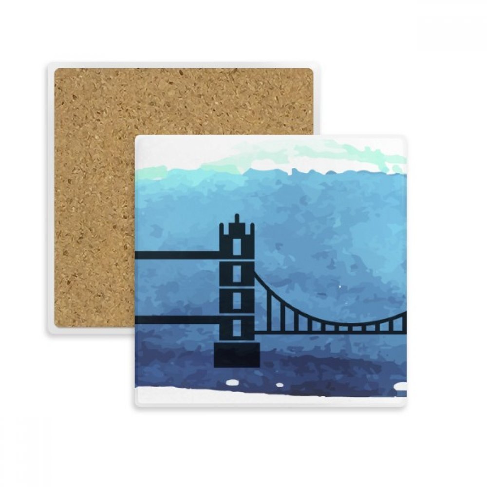 Dessous de tasse Tower Bridge idée cadeau originale pour fan de Londres