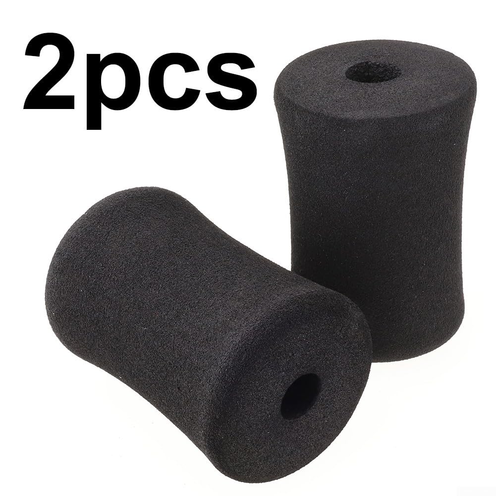 Lot de 2 coussinets en mousse pour banc de musculation - Remplacement idéal pour machines à pieds (135 x 70 cm)