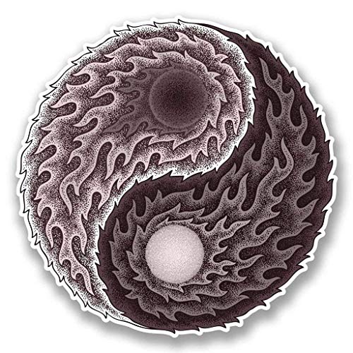 Yin Yang Round Metal 0.75" Lapel Pin Hat Shirt Pin Tie Tack Pinback2