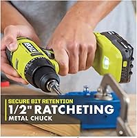 Vista 3 de RYOBI ONE+ 18V Cordless 1/2in Drill/Driver PCL206B (Tool Only)