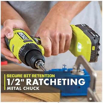 RYOBI ONE+ 18V Cordless 1/2in Drill/Driver PCL206B (Tool Only)
