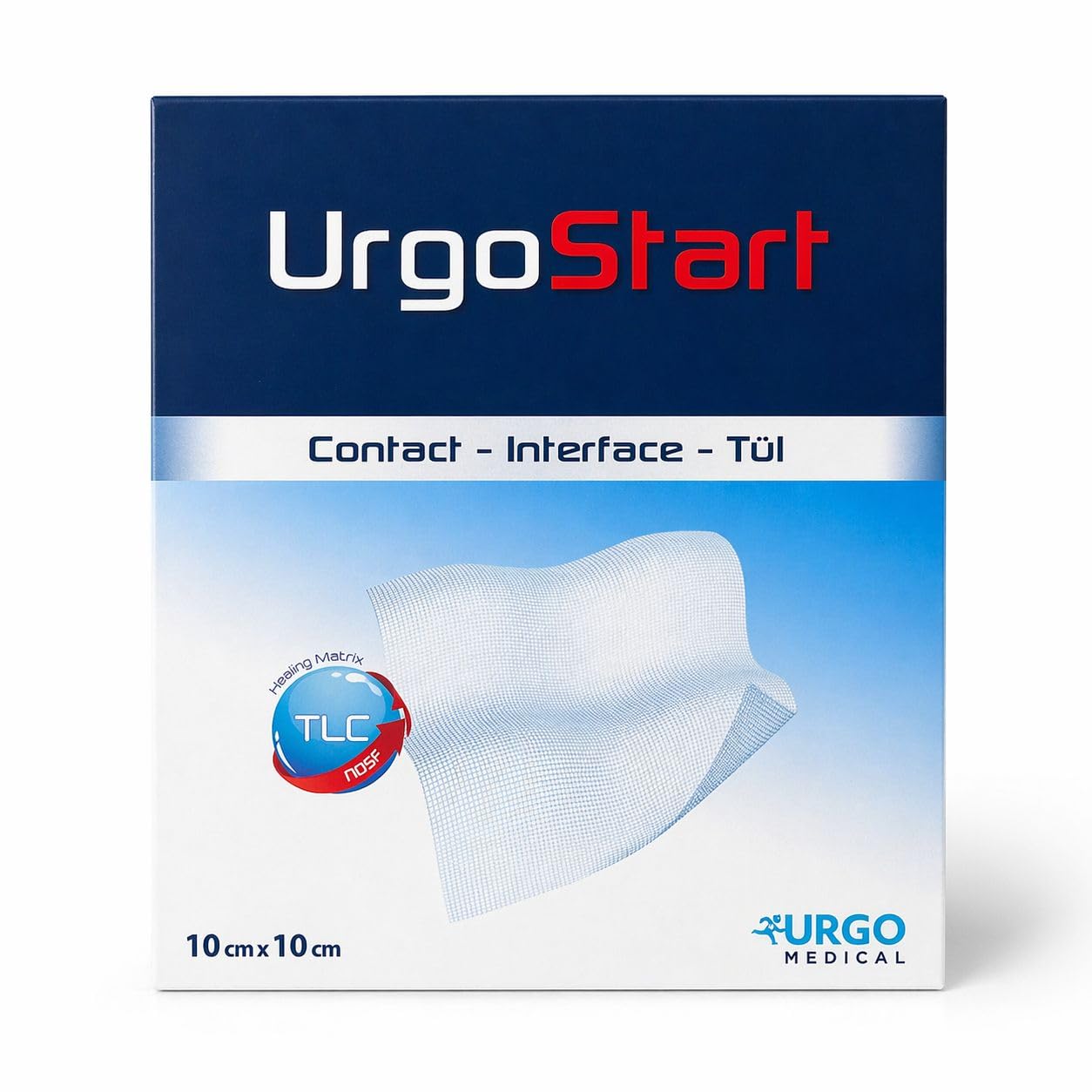 Urgo Start Contact Wound Dressing, 10cm x 10cm, Sterile Collagen Sheet, White, for Wound Care and Partial Thickness Wounds, Pack of 1-image-30