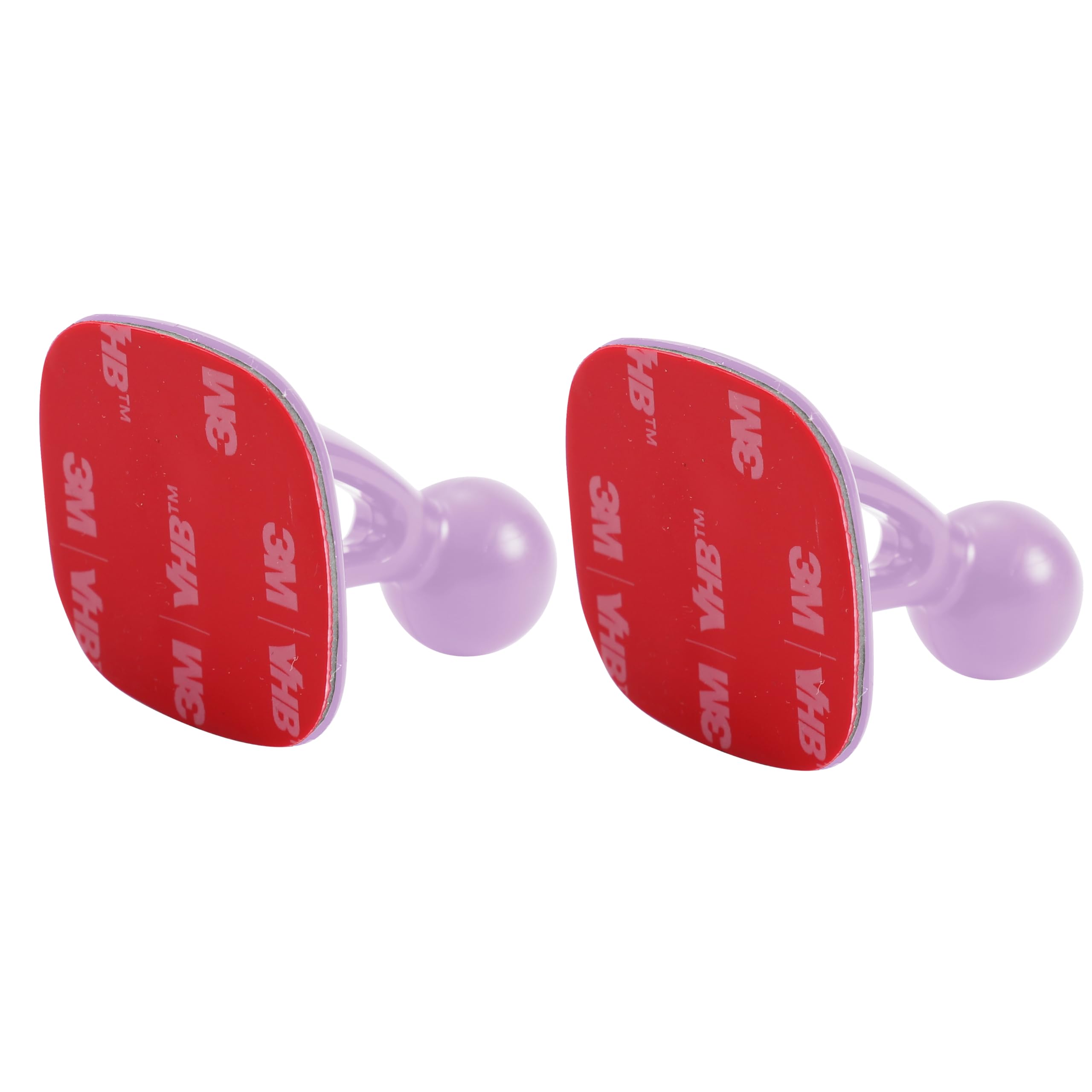 Universal Car Phone Holder Mount with Adhesive Pads Compatible with 17mm Ball Head Strong and Sturdy Base for