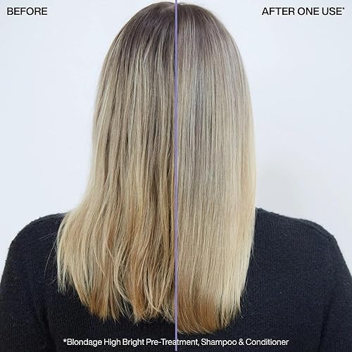 Miniatura 3 de Redken Blondage High Bright Pre Treatment  Brightens and Lightens Color-Treated and Natural Blonde Hair Instantly  Infused with Vitamin C