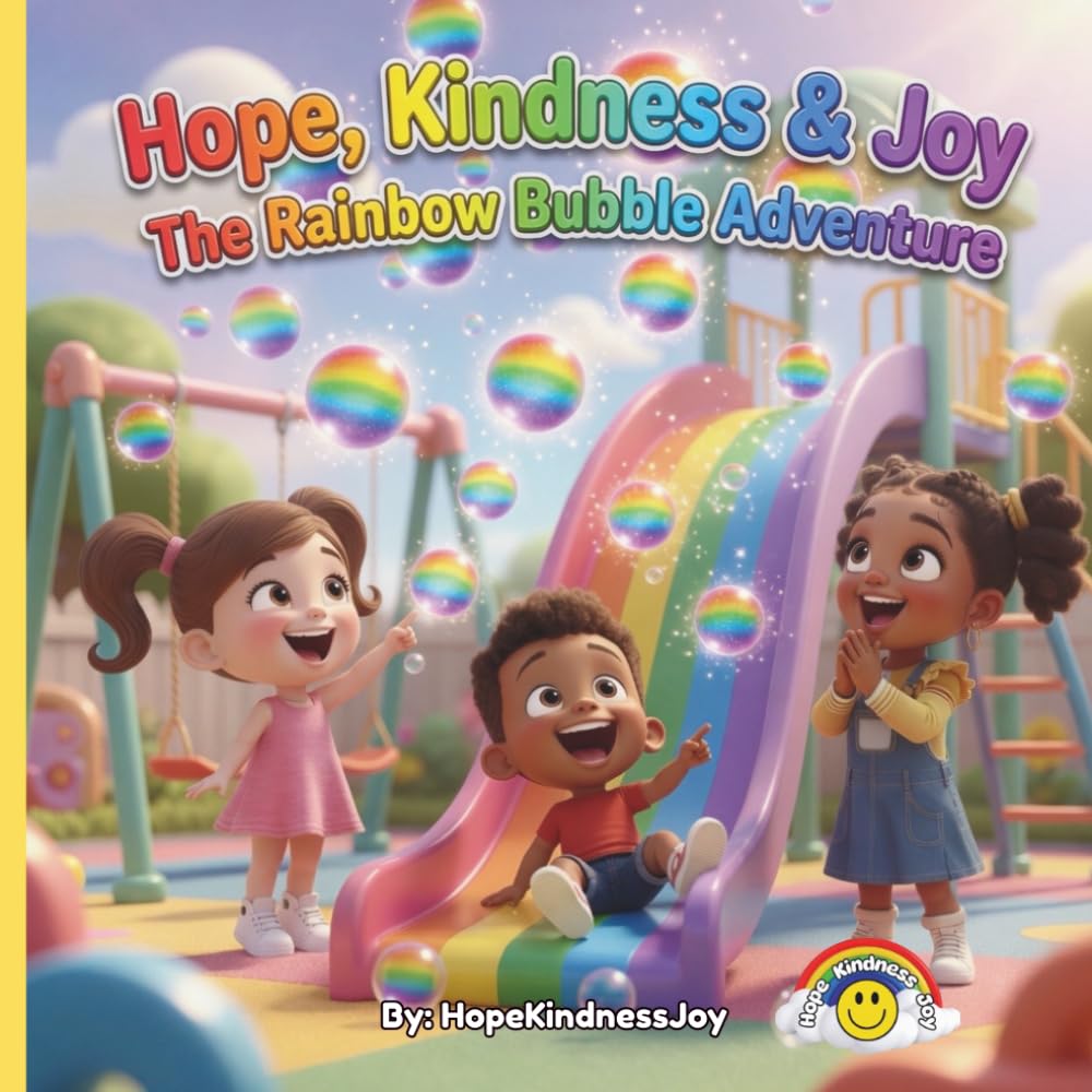 Counting Book for Toddlers 1–5: Rainbow Bubble Adventure with Hope, Kindness & Joy | Learn Colors & Numbers Ages 2–4