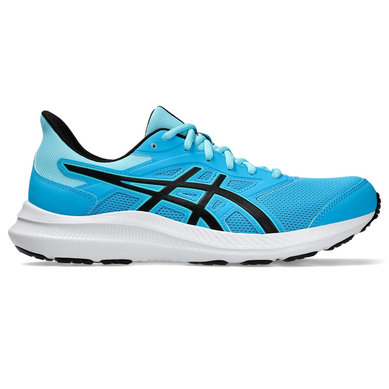 ASICS Męskie buty sportowe Jolt 4Sneaker, niebieski czarny, 39 EU