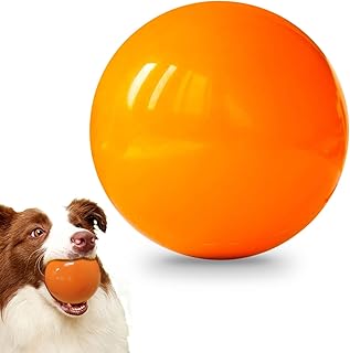 Dog Balls Indestructible,Solid Rubber Dog Ball Toys,Durable Bouncy Balls for Dogs Aggressive Chewers,100% Safe & Non-Toxic,Floating Dog Chew Toy Ball for Medium&Large Dogs to Play and Fetch.