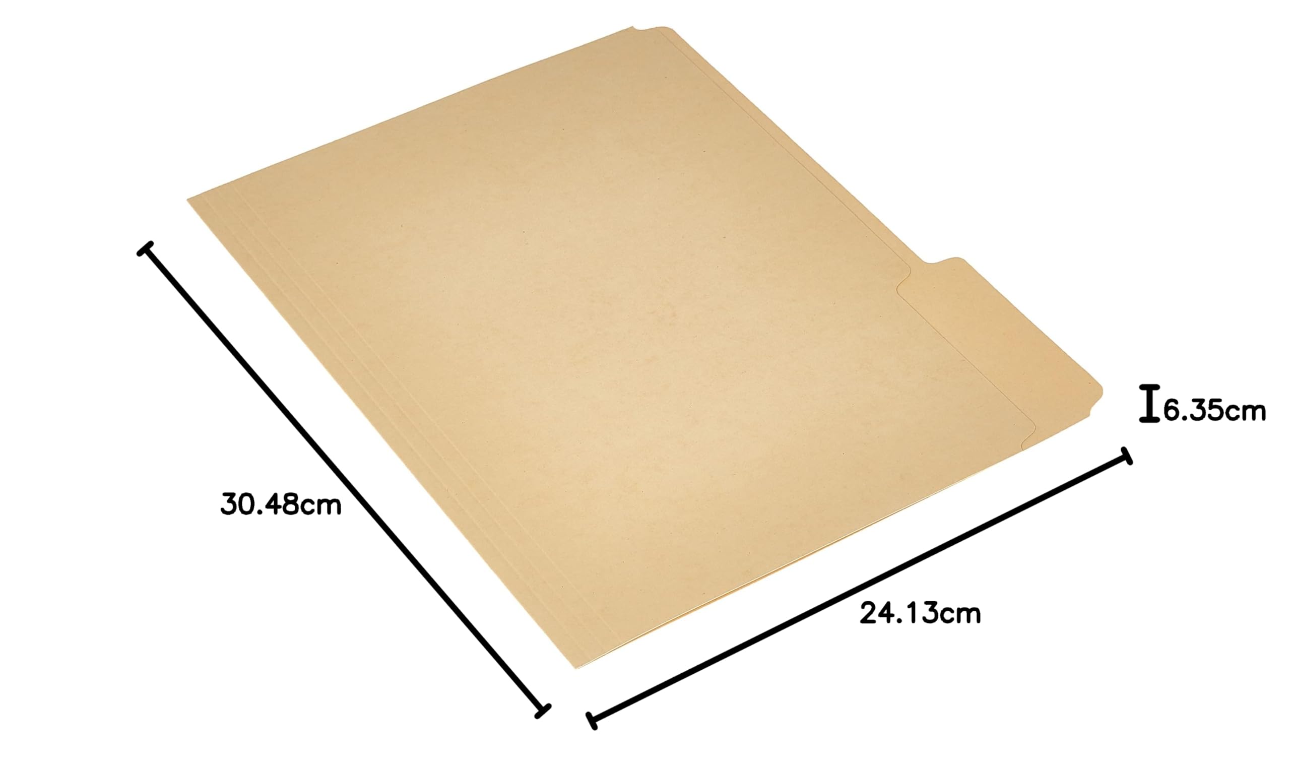 EarthWise by Pendaflex - Cartelline 100% riciclate, formato lettera, taglio 1/3, 100 per confezione Formato Letter Letter Verde standard.