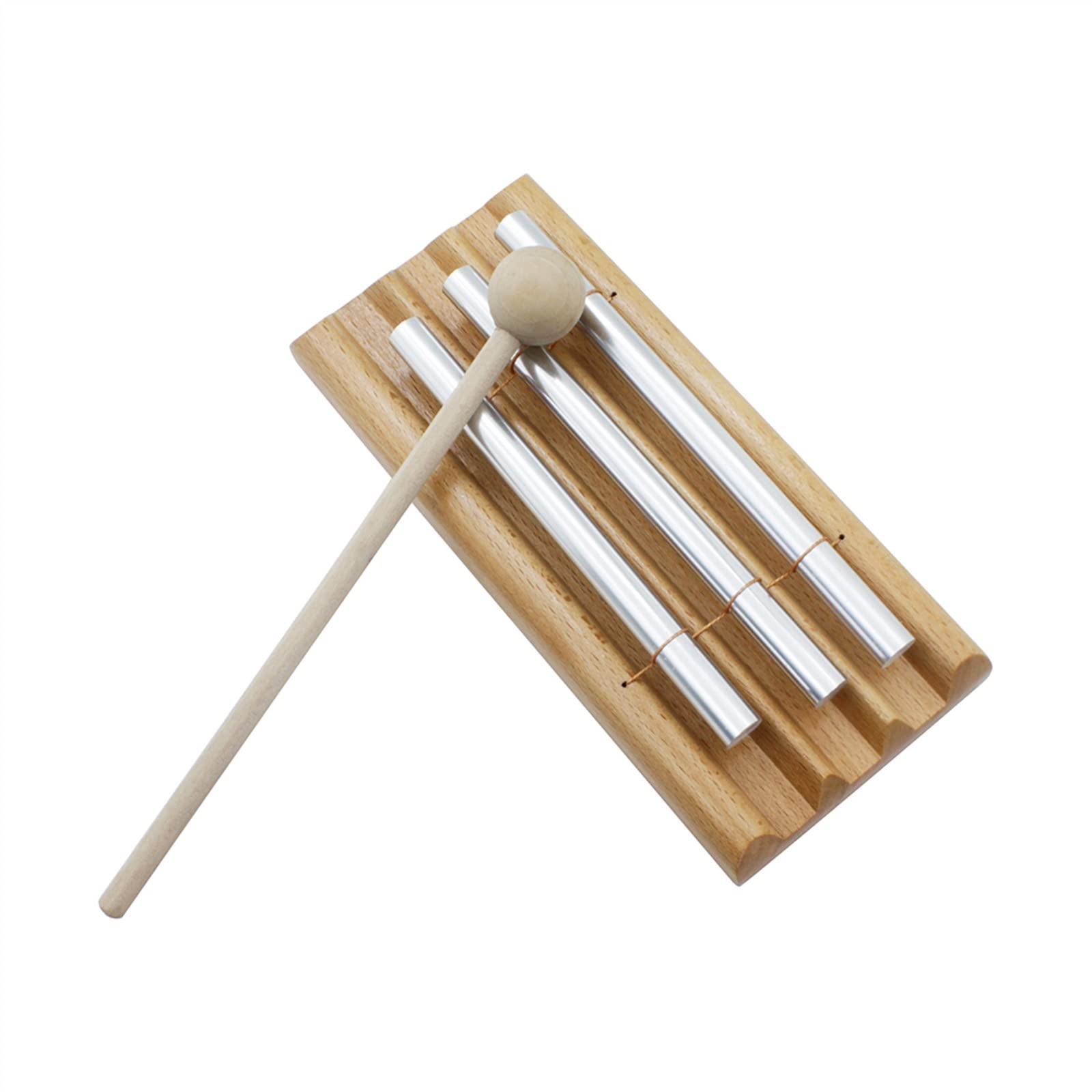 Percussão Musical Campanelli Eolici A 3 Toni Campanelli Eolici Da Tavolo Campanella A Vento Per Principianti In Legno Strumento Musicale A Percussione Educativo Con Maglio Xilofoni